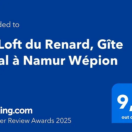Prázdninový dům Le Loft Du Renard, Cosy Au Coeur De La Nature Boisee A Wepion, Parenthese Douce Dans La Vallee Mosane Namur