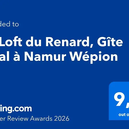 Le Loft Du Renard, Cosy Au Coeur De La Nature Boisee A Wepion, Parenthese Douce Dans La Vallee Mosane בית נופש נמור