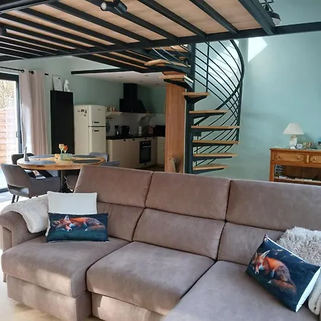 Ferienhaus Le Loft Du Renard, Cosy Au Coeur De La Nature Boisee A Wepion, Parenthese Douce Dans La Vallee Mosane *